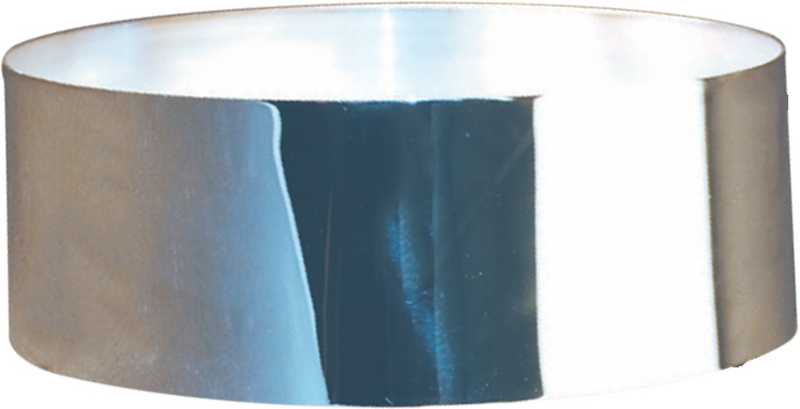 Silver Plated Collar Ø Base 84 x Top 81mm – H38mm