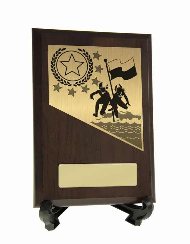 Plaque with Lifesaving Trim