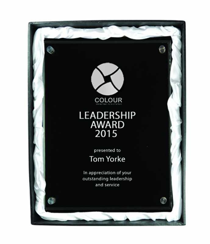 Plaque with Acrylic