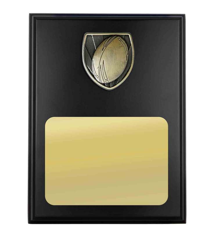 Plaque with Rugby Trim