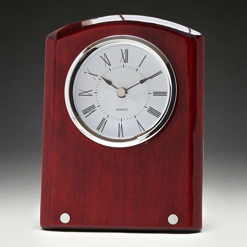 Voyage Timber Clock