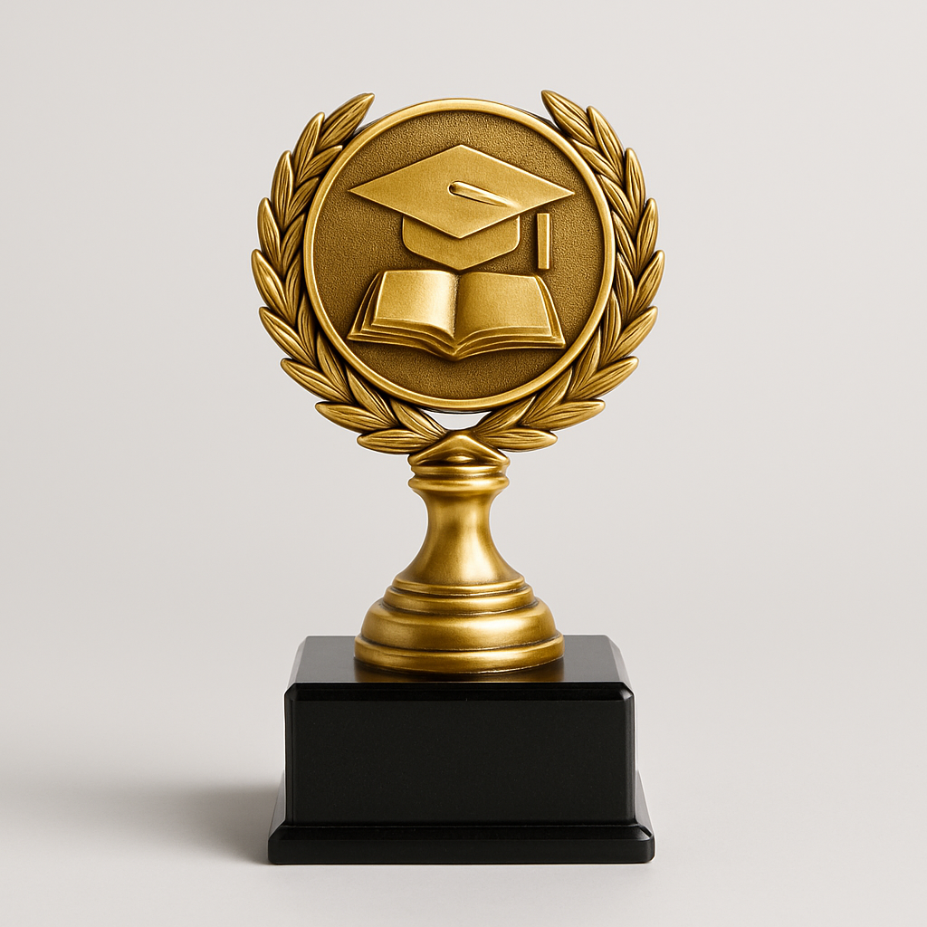 Celebrate Academic Excellence with Our Custom Trophies
