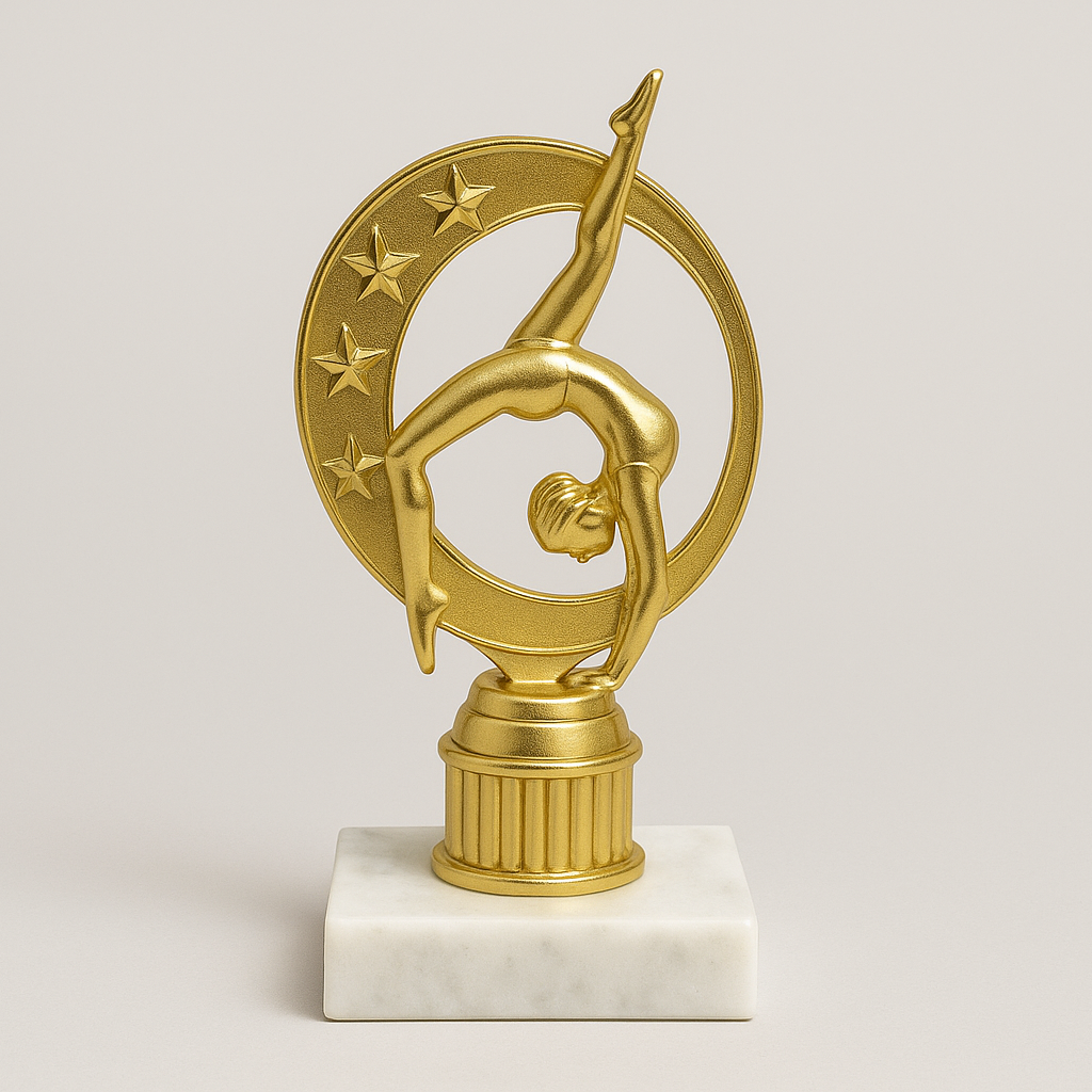 Celebrate Excellence with Stunning Gymnastics Trophies