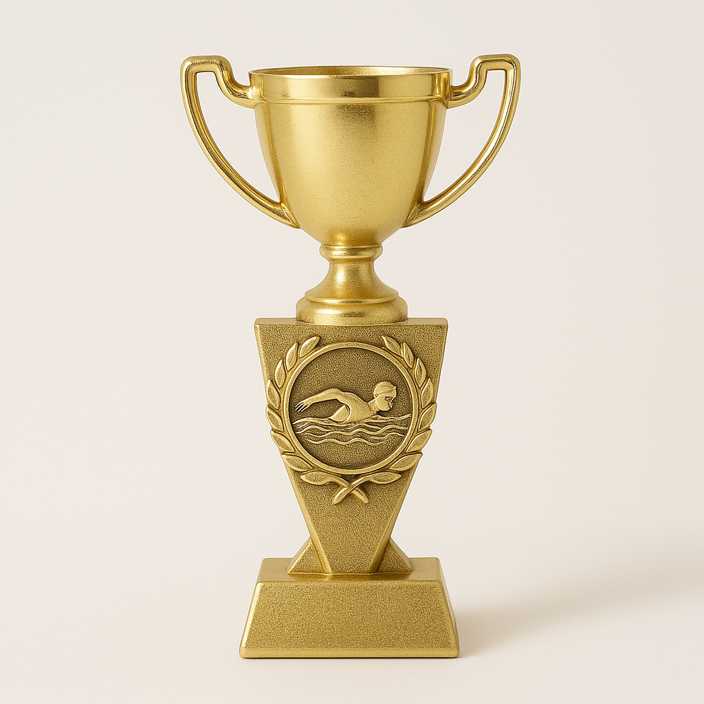 Celebrate Your Swimming Milestones with Stunning Cups